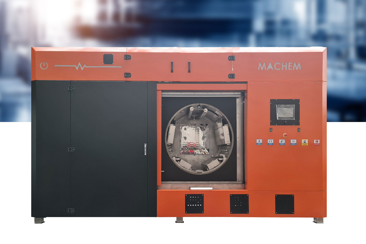 Single Chamber, Basınçlı, Ultrasonik Vakum Kurutmalı Temizleme Makinesi
