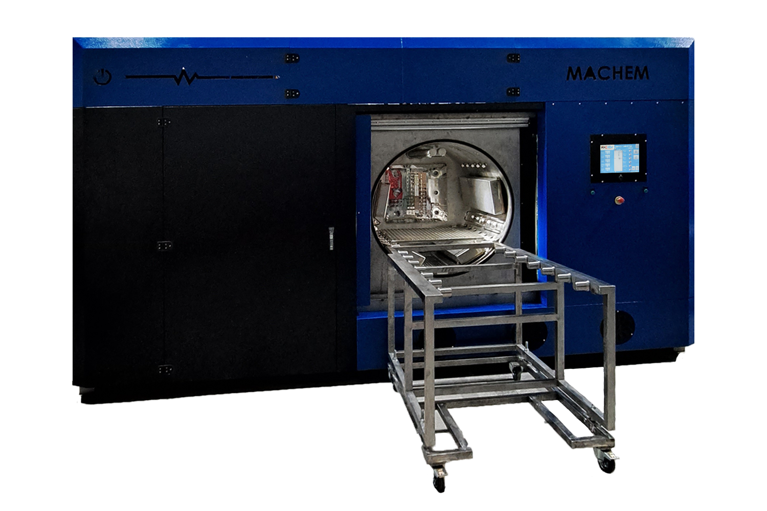 Single Chamber, Basınçlı, Ultrasonik Vakum Kurutmalı Temizleme Makinesi
