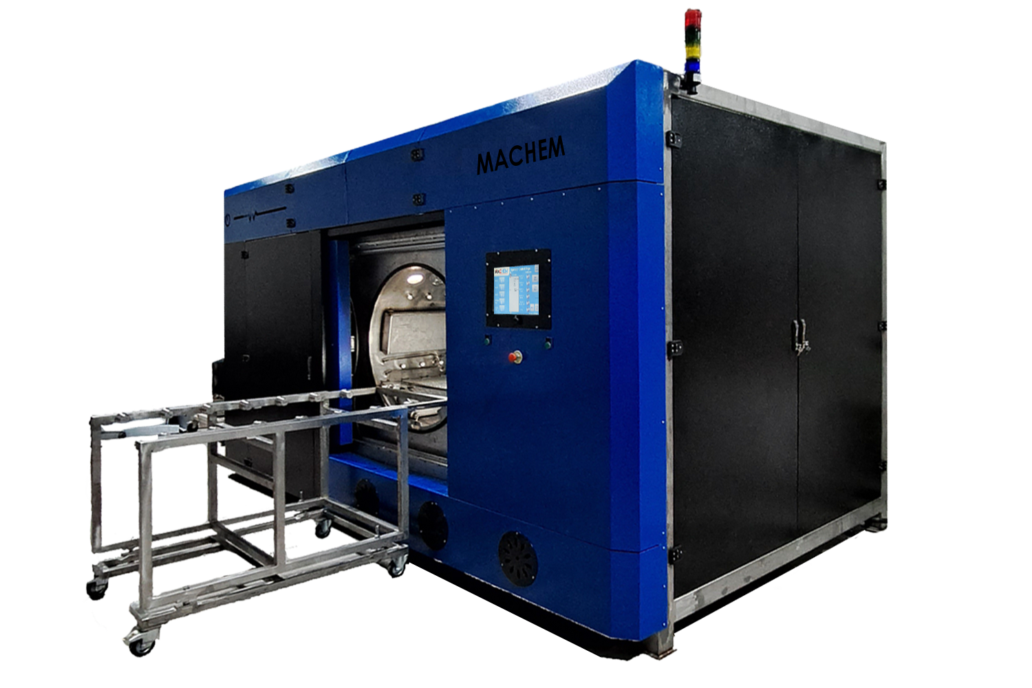 Single Chamber, Basınçlı, Ultrasonik Vakum Kurutmalı Temizleme Makinesi