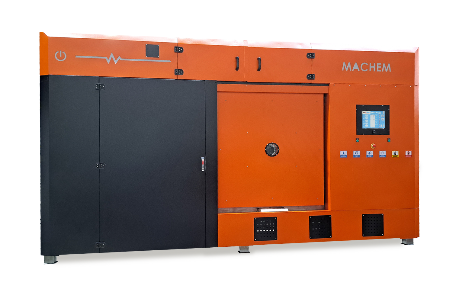 Single Chamber, Basınçlı, Ultrasonik Vakum Kurutmalı Temizleme Makinesi